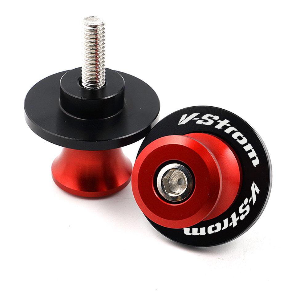 For SUZUKI V-Strom 650 DL 250 650 1000 1050 Vstrom All Year Motorcycle Swingarm Spools Slider 8MM Stand Screws
