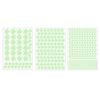 Home Decoration Kids Bedroom Stars Dots Glow In Dark Luminous Wall Stickers Fluorescent Decals