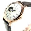 ORIENT STAR Automatic Watch Classic Mechanical Made In Japan 2 Years Domestic Warranty Open Heart White Silver [ORIENT STAR] Semi-skeleton