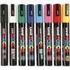 Posca Uni-Ball PC-5M [8 Pen Set] Includes 1 of Eac