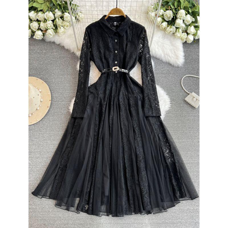 Spring and Summer New Arrival Lace Dress Sexy Crochet