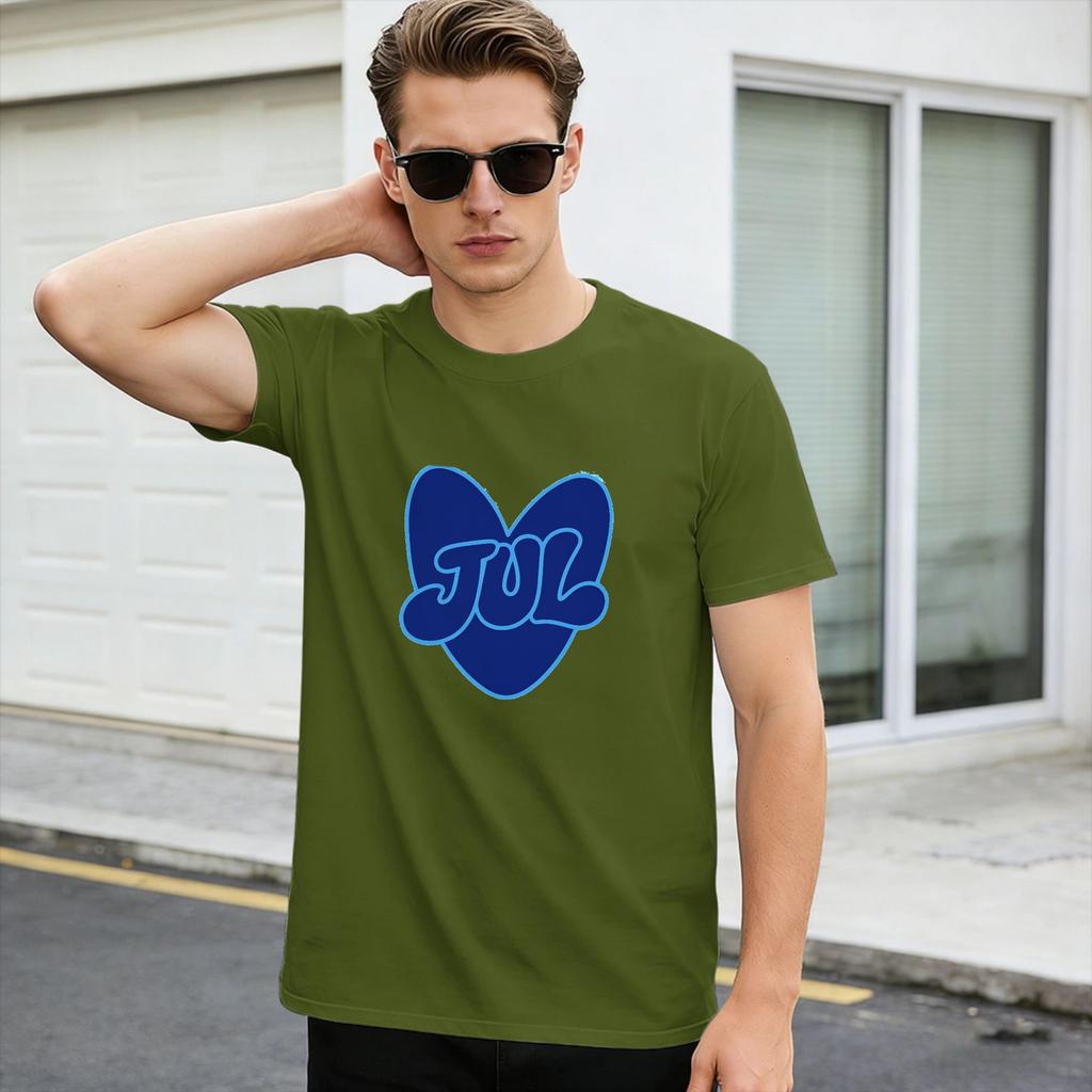 Casual T Shirt Summer Rapper JUL Fashion TShirts Cotton Summer Fashion Tshirt for Unisexs Y2K Funny Short Sleeve Tops