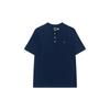 Polo T-Shirt Kids Solid Plain Knit Short Sleeve Navy Blue Kids Tops CWPOKNIY8021278-410