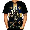 Knights Templar 3D Print T Shirt Knights Templar Fashion Casual T-Shirts Men Women Hip Hop Harajuku Streetwear T Shirt Tee Tops