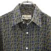 Aquascutum Сделано в Японии Общий крой Рубашка с длинным рукавом M Темно-синий система Мужской Б/у