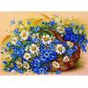 Diamond Painting Full Round Daisy Poppy Diamond Embroidery Cross Stitch Rhinestones Home Decoration