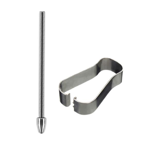 1/2 шт. Наконечники для стилуса для Galaxy Tab S7/S8/S9/S23 Note 20 Титановый сплав Ручка для телефона/планшета с сенсорным экраном Сменные наконечники Аксессуары для стилуса