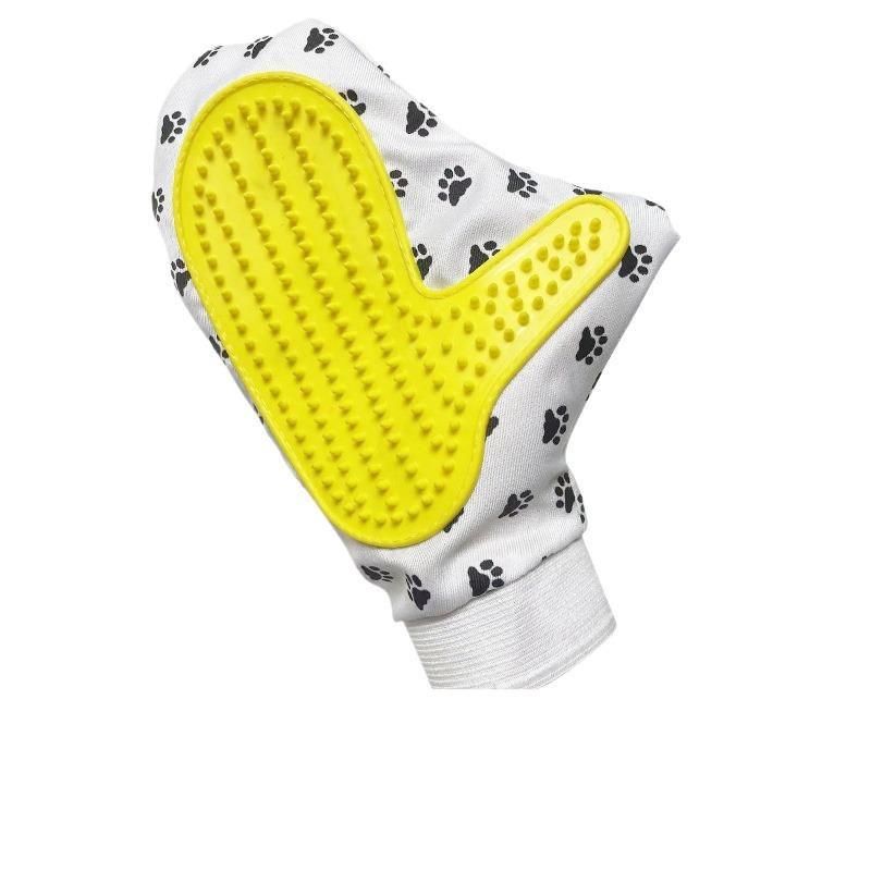 TPR Factory Direct Pet Bathing Glove Brush Massage Grooming Tool Non Slip for Dogs