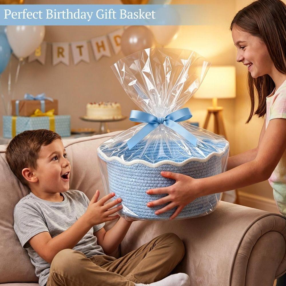 Space Saving Ins Desktop Storage Box Oval Sundries Storage Organizer Toys Sorting Basket Bathroom