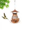 Cat-Shaped Parrot Feeding Station Squirrel-proof Bird Water Bowl Bird Feeder  Garden
