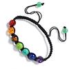 7 Chakra Healing Balance Beads Bracelet Yoga Life Lovers Casual Jewelry ADM
