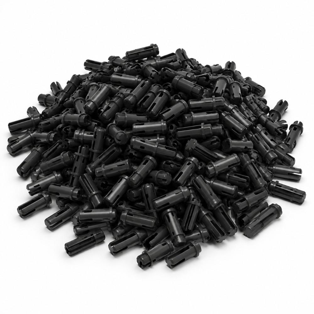 50g About 208Pcs ABS Plastic Building Block Connector for Lego 6562 3749 DIY Model Building