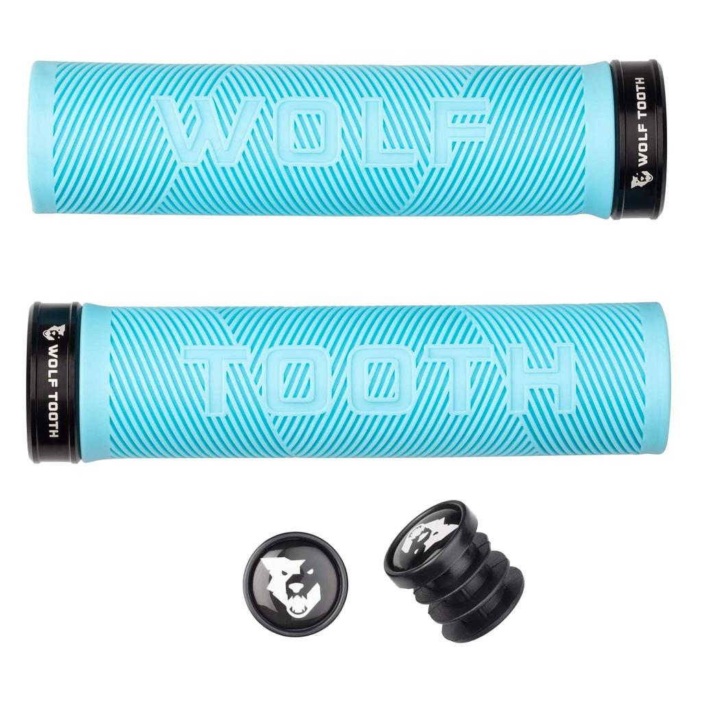 Wolf Tooth Wolf Tooth Echo Grip зеленая рукоятка с черным воротником-фиксатором -
