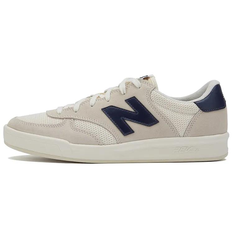 New Balance 300 Low top Skateboard Shoes Unisex Beige Gray Blue (Unisex) Skate Shoes CRT300F1