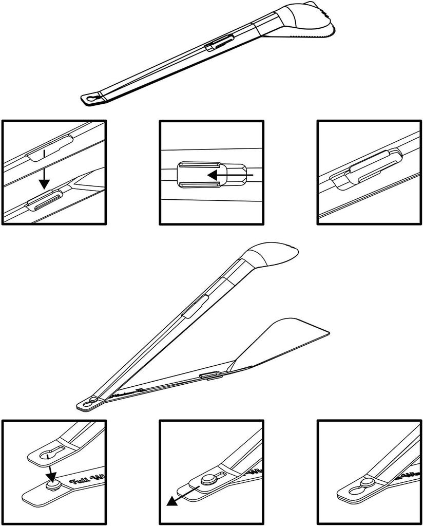 Полный Виндзор THE SPLITTER титановая посуда ложка-вилка щипцы-лопатка мультиварка + = [ ]