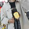 Toast Bread Key Chain Bag Bread Expression Plush Wallet Casual Coin Purse  Women