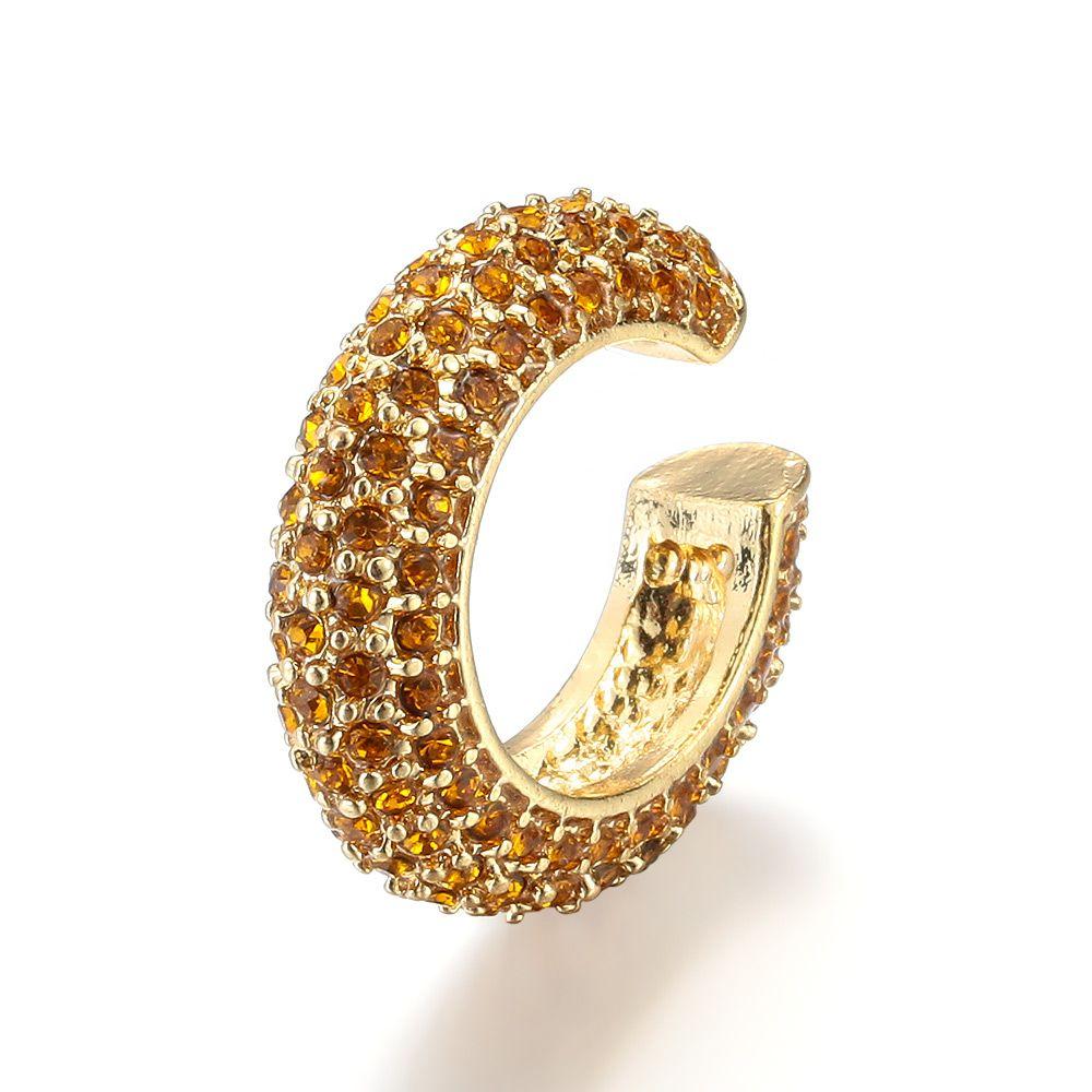 Gift Jewelry No Pierced Cubic Zirconia Ear Cuff No Piercing Earrings CZ Cuff Earrings Rhinestone