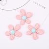 DIY Resin Five-Petal Flower Accessories for Hair and Phone Case Decoration