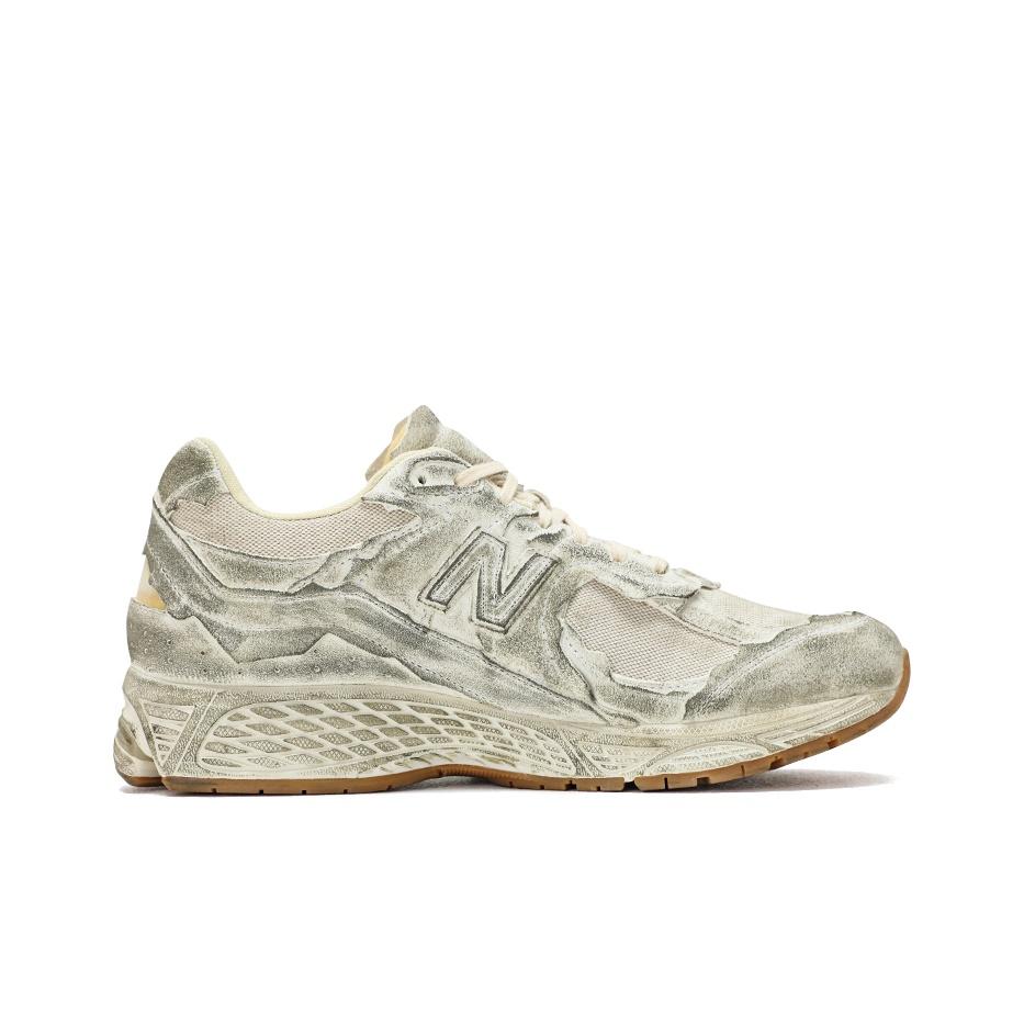 New Balance 2002R Protection Pack — рваные кроссовки унисекс Белый Морская Соль Винтаж-Оранжевый M2002RDG