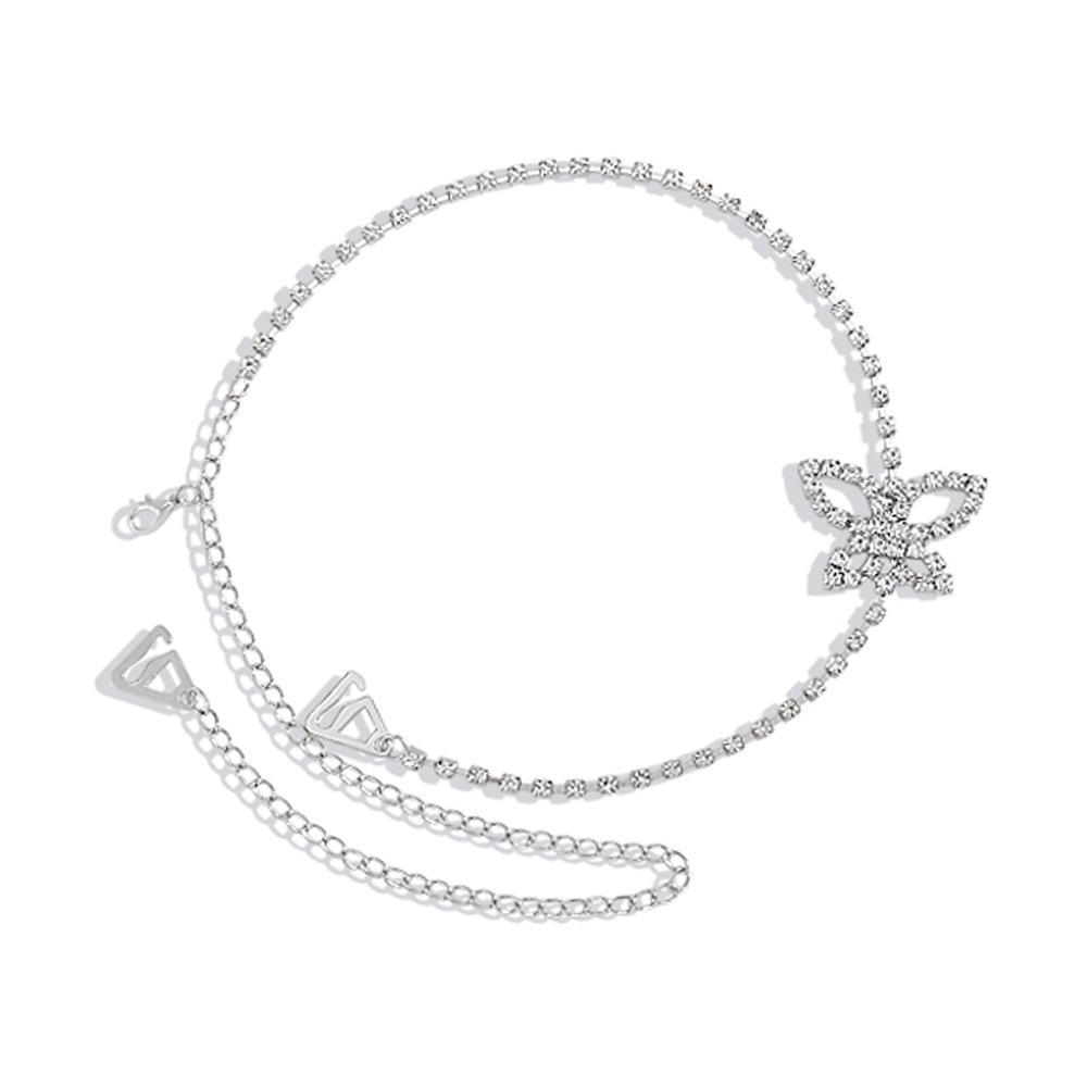 Jewelry Simple Temperament Super Fairy Butterfly Body Chain Elegant Fashion Sexy Invisible Shoulder Strap.