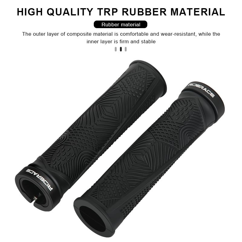Ручки для руля велосипеда Противоскользящие амортизирующие чехлы для руля горного велосипеда Эргономичные удобные резиновые Аксессуары для велоспорта