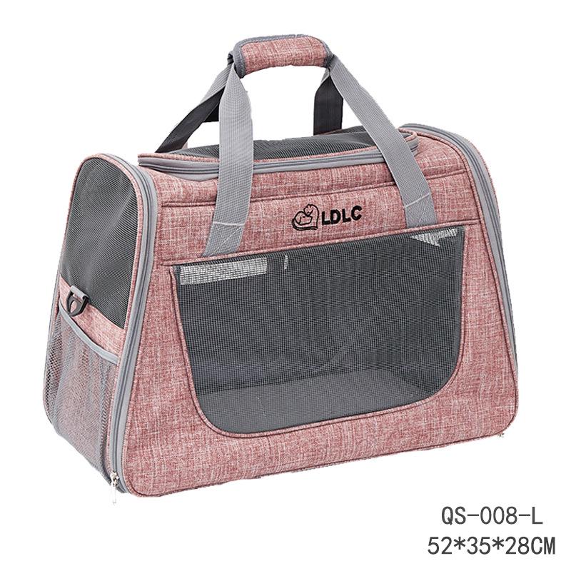 Съемная сумка на одно плечо для перевозки домашних животных - увеличенная переноска для кошек и собак