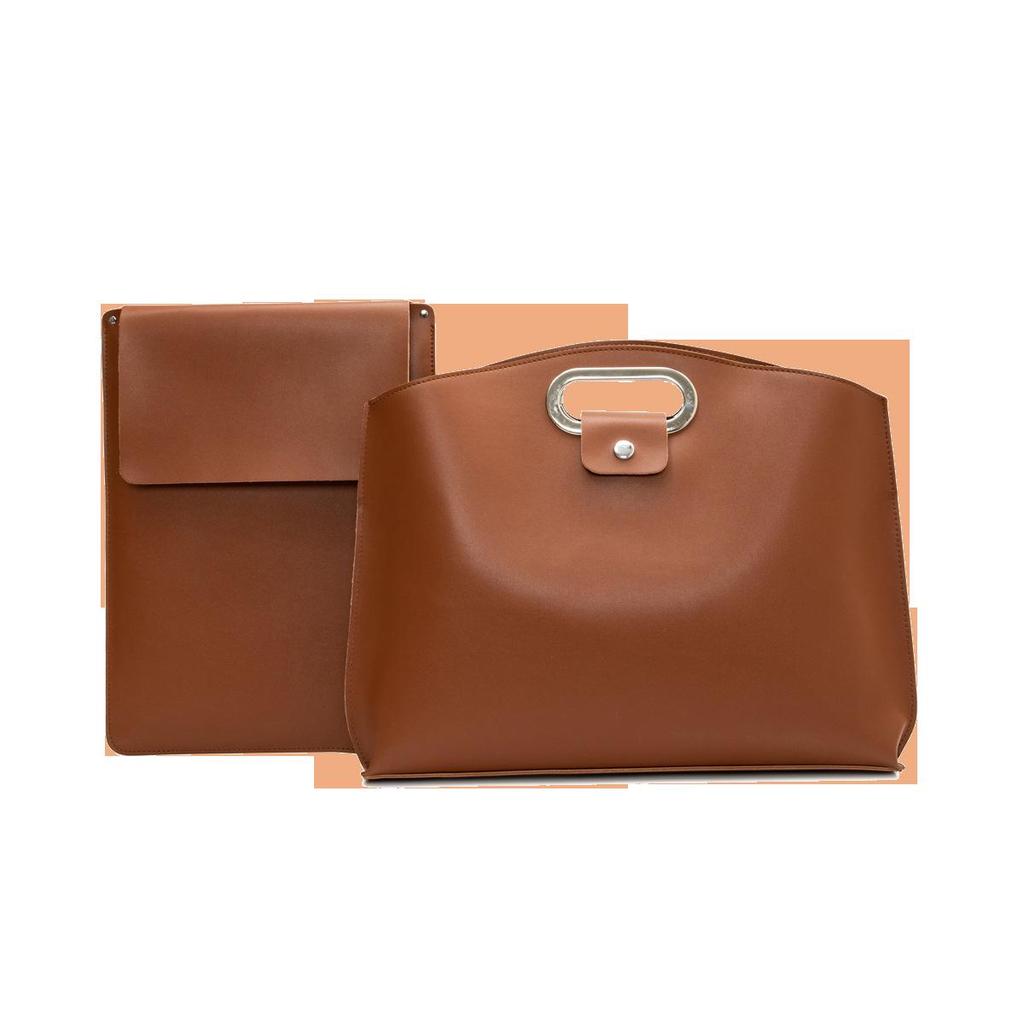 2026 Винтажный майларовый набор сумок-тоут и сумок для документов «Мать и дитя» для женщин