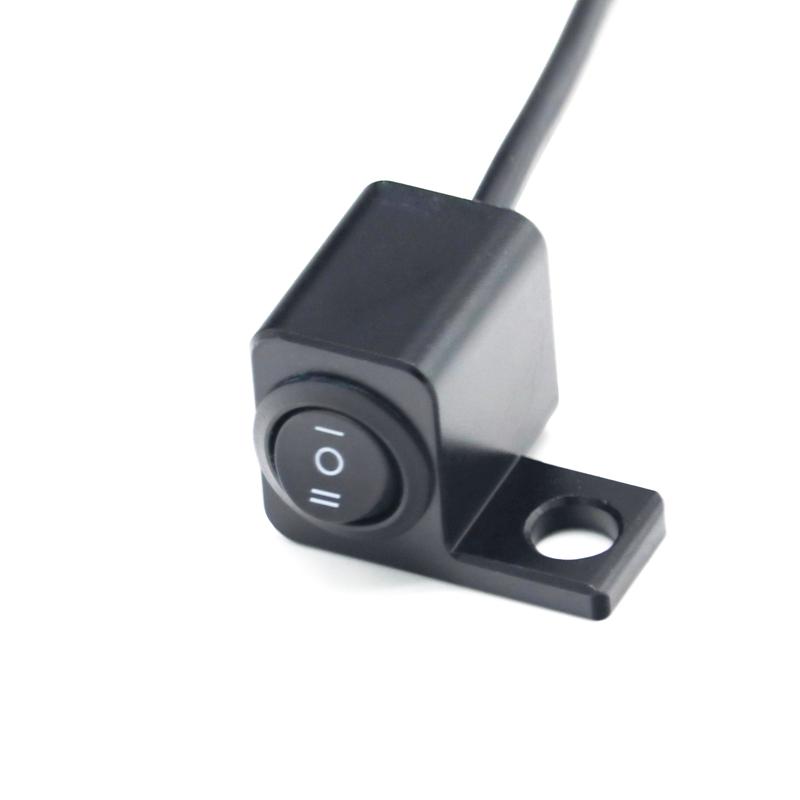 LMoDri мотоциклетные переключатели с ЧПУ, водонепроницаемый переключатель включения, выключения, переключатель управления рулем, дальний ближний свет, винт противотуманных фар