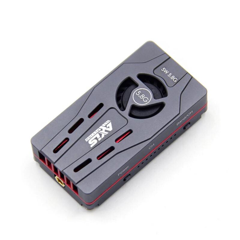GZH TERK 5.8G 5W Двухъядерный Аналоговый FPV Передатчик Изображения (Китайская версия)