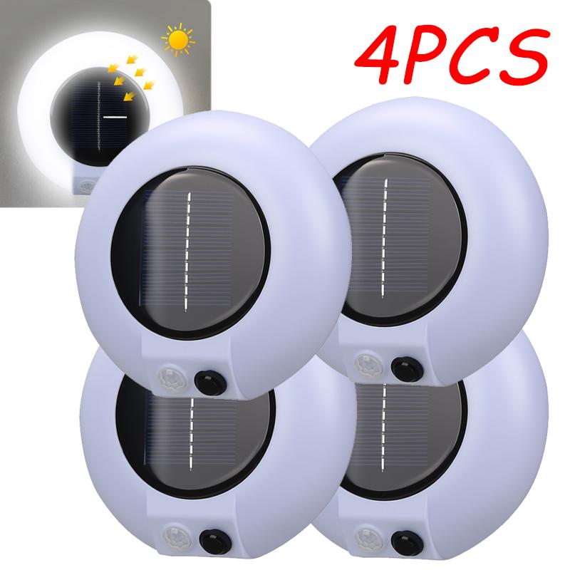 Современный светодиодный настенный светильник на солнечных батареях, уличный PIR-датчик движения, водонепроницаемый светильник, украшение двора, освещение для садового ограждения, дорожки