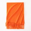 Cashmere Feel Scarf Autumn and Winter Korean Imitation Cashmere Girls High End Shawl Warm Scarf