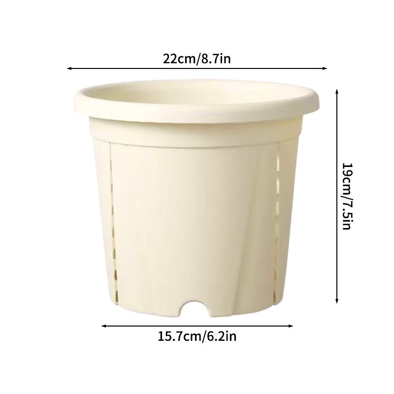 Горшок для цветов для хранения воды Прозрачный горшок для бонсай Горшок для растений Фаленопсис Дышащий Гидропонный горшок Самопоглощающий Ленивый горшок