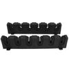Horizontal Fishing Rod Rack Store 6 Rods Safely Securely Soft Foam Grip Pads Wall Mounted Fishing Pole Holder