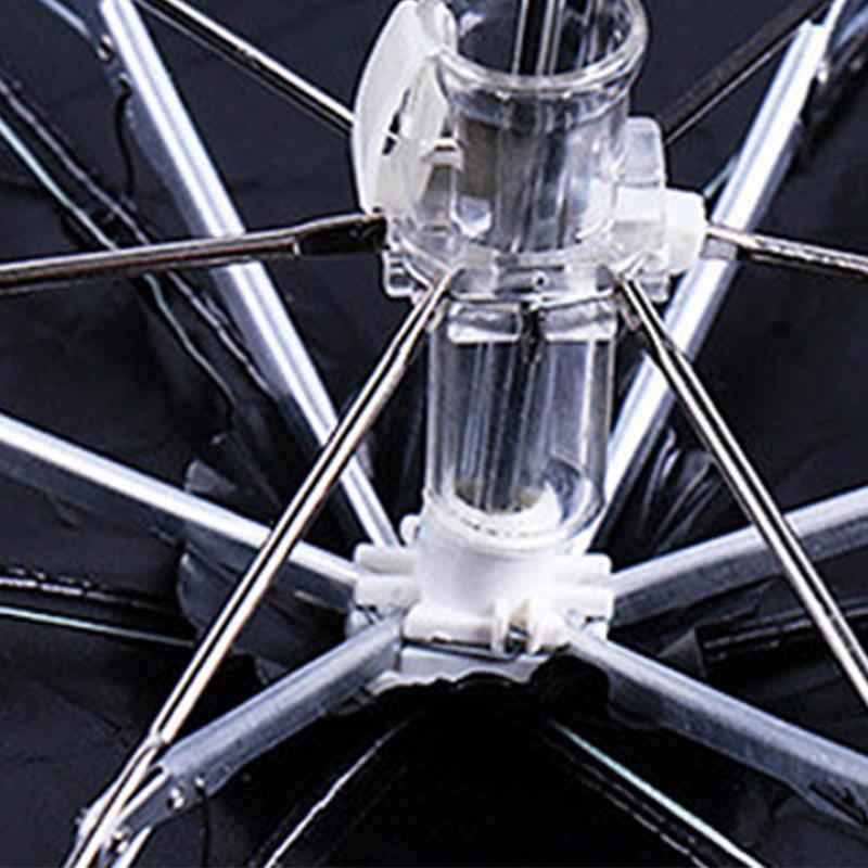 Foldable Cute Mini Umbrella Portable Windproof Rain Women Umbrellas Beach Pocket Parasol Folding Sun Umbrella Easily