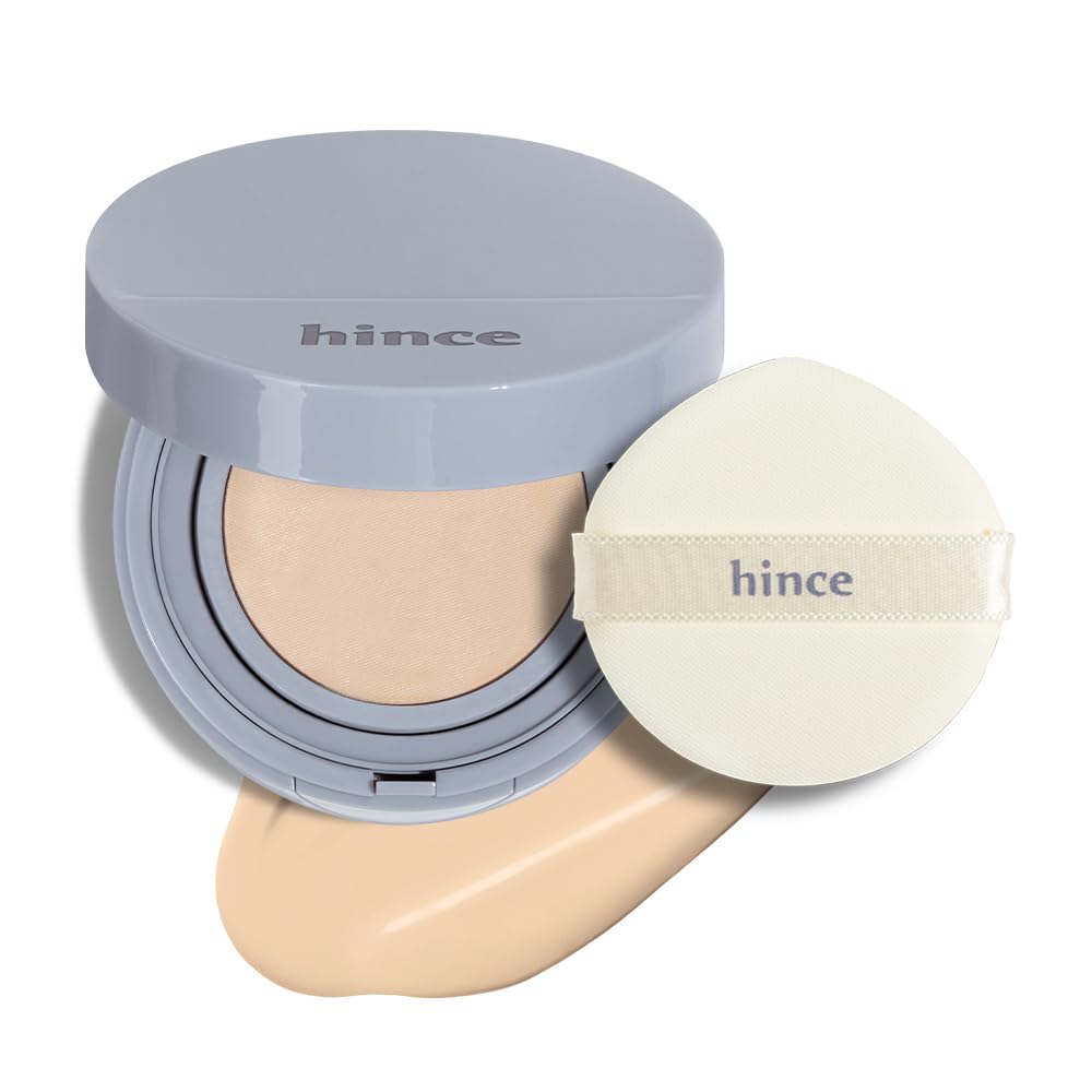 Hince Second Skin Mesh Matte Cushion 21 Айвори Покрытие пор Жирная комбинированная кожа Стойкая Корейская косметика