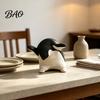 Housewarming Present Ideas Cute Penguin Figurine, Nordic Style Small Animal Statue, Whimsical Office Desk Accessories Shelf Tabletop Decor Ornament,