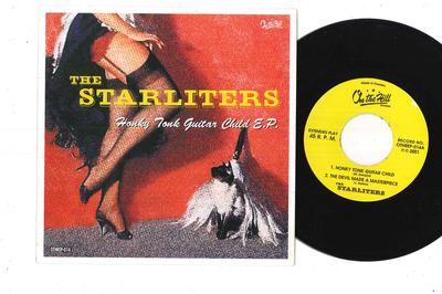 7-дюймовая пластинка STARLITERS - Honky Tonk Guitar Child E.p. OTHREP014 НА ХОЛМЕ 2001 Sweden Rock Б/у