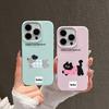 Bow Tie Dachshund for Apple 16 Promax Phone Case for IPhone 14 Cartoon 15 Anti-fall Skin Texture 13/12