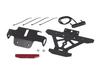KITACO Fenderless Kit Plate Mounting for Gixxer SF250 Compliant with New 2021 License Plate Standards (Number Bracket) 250/Gixer (ED22B/ED22Y)