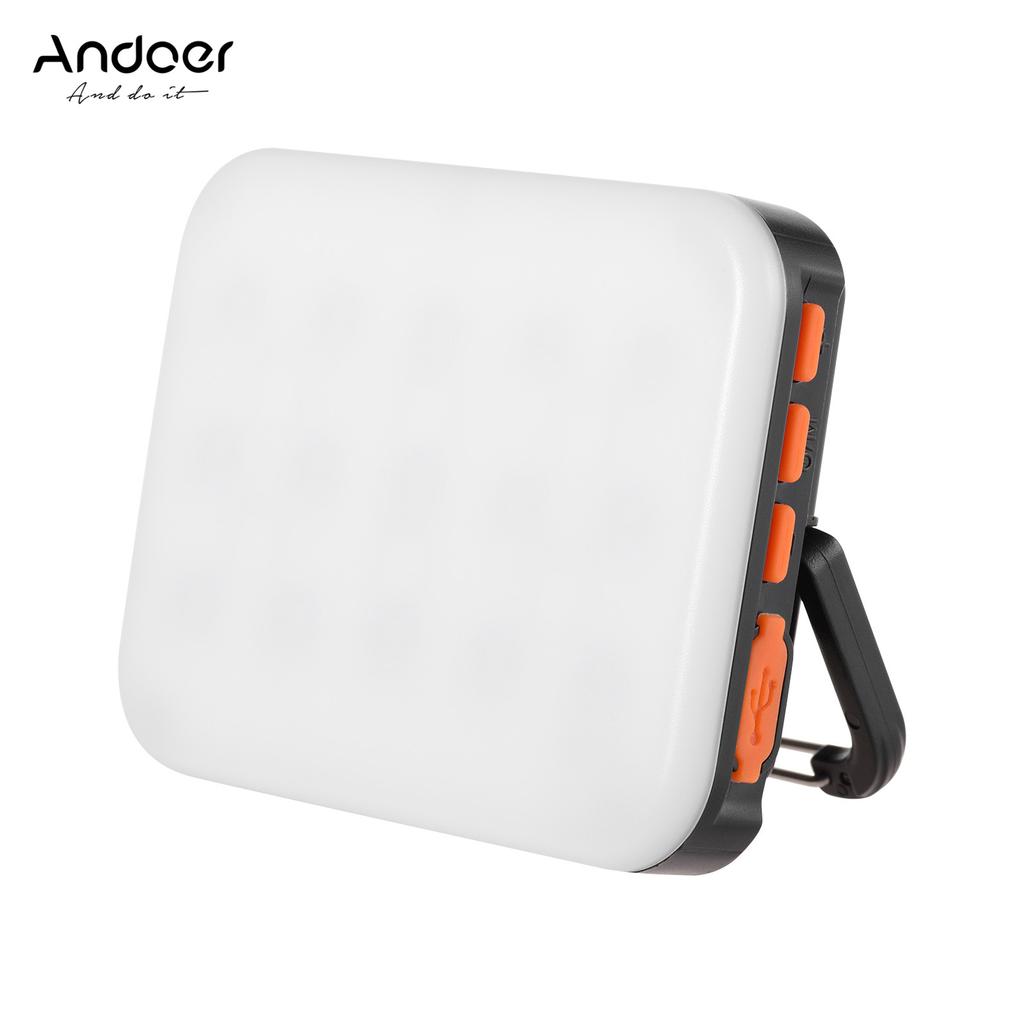 Andoer LY-01 RGB LED Fill Light Photography Lamp Multi-functional Superbright 3200K-6500K Built-in Battery