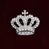 Роскошная брошь в форме короны со стразами для женщин и мужчин, булавки для лацканов, костюм, воротник рубашки, значок, корсажные броши для мужчин, ювелирные аксессуары