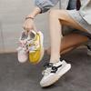 Ins Korean Version of the New Dad Shoes Girl 2025 Spring Student Running Sports Thick Sole Height Casual Street Shot 9527