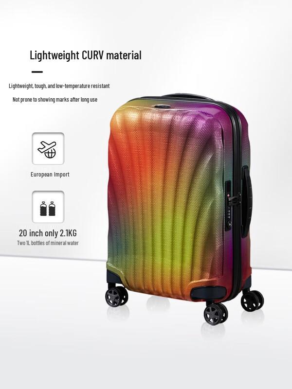 Samsonite CS2 Neon Lightweight PP 25-inch Suitcase