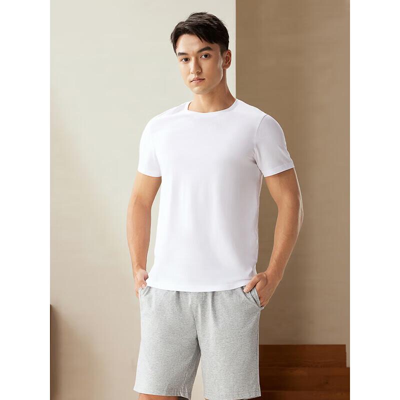 Septwolves Men's 100% Cotton Round Neck Short Sleeve T-Shirt 3-Pack
