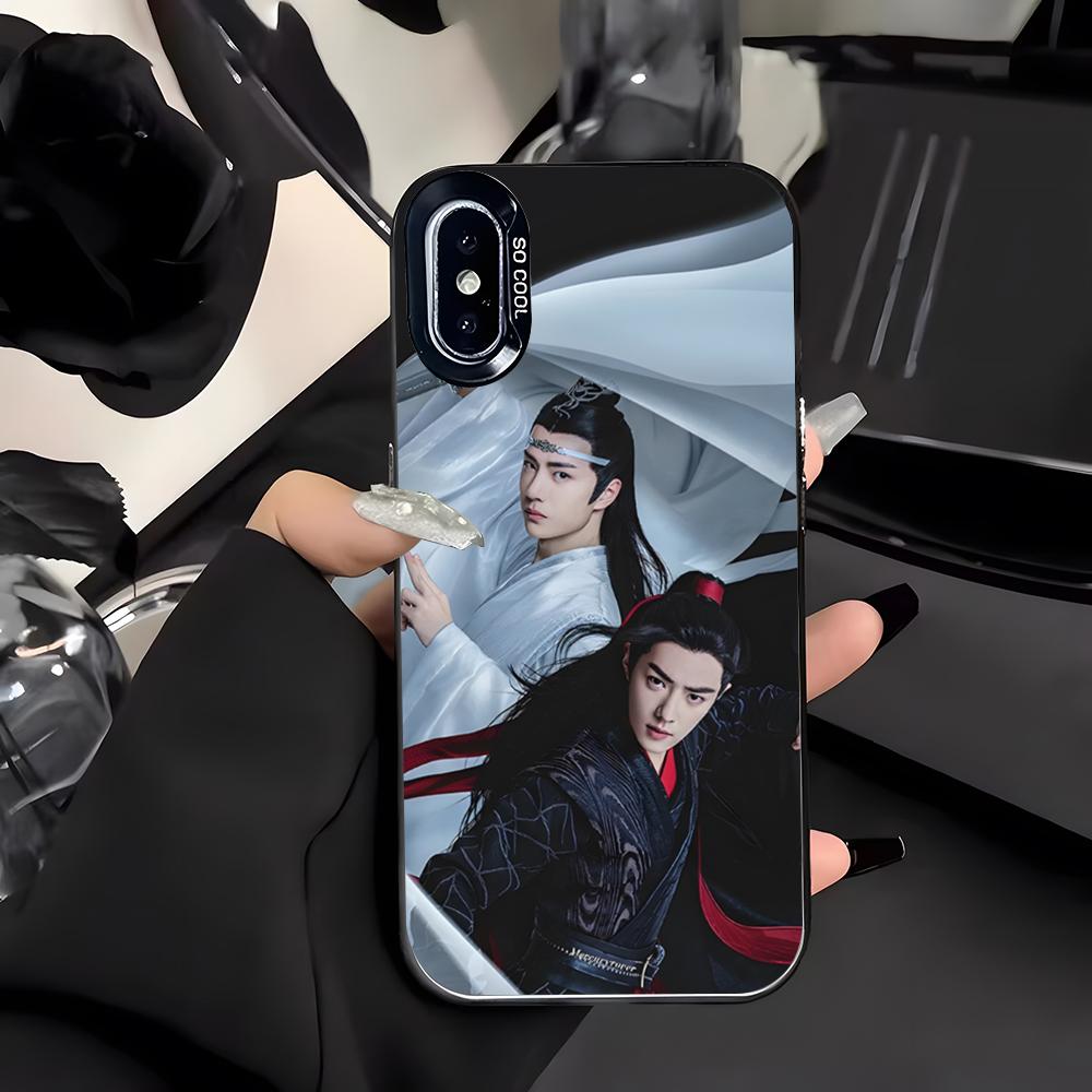 Wang Yibo XiaoZhan Phone Case For IPhone 17 Air 16 E 15 14 Plus 13 12 11 Pro Max Colored Silver Cover