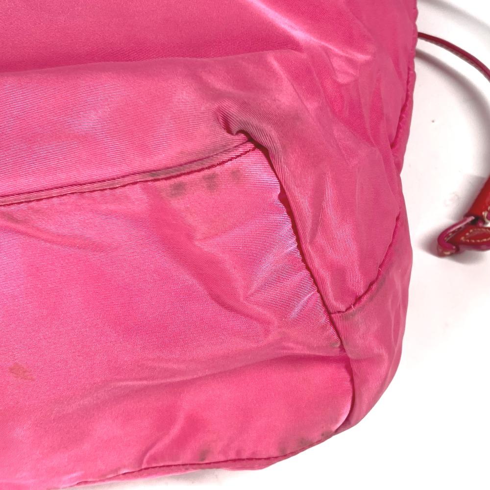 PRADA logo Bag Shoulder Bag Tote Bag Shoulder Bag Nylon / enamel pink