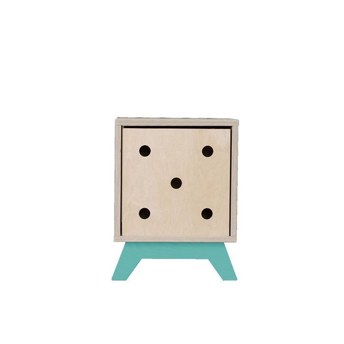 NABOSKY Turquoise 1x1 Storage Unit