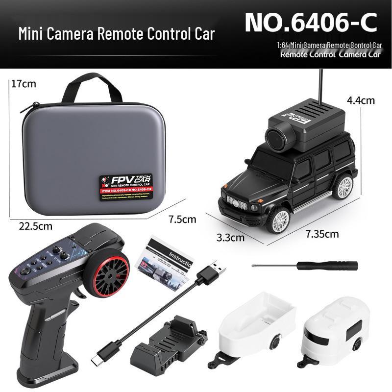 6401 FPV 1:64 RC Car with Camera & 2.4G/APP Control
