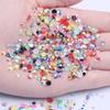 Multi-Color AB Jelly Resin Rhinestones, 2-6mm, 1000 Pcs, Flat Back for Nail Art
