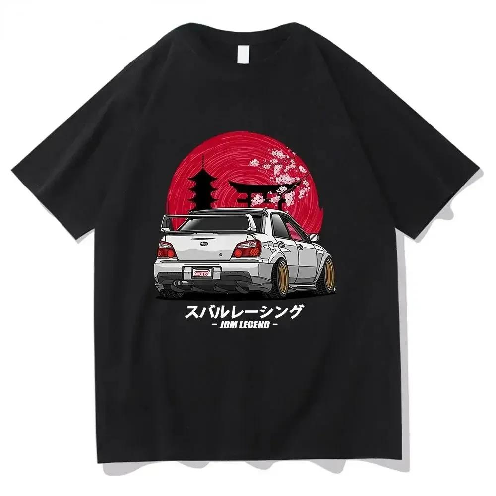 Футболка Initial D Японское Аниме Графическая Забавная Харадзюку Манга Футболка Модная Повседневная Футболка с Коротким Рукавом Женская Одежда